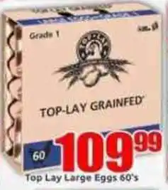 Three Star Cash and Carry Top Lay Large Eggs 60's offer