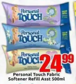 Three Star Cash and Carry Personal Touch Fabric Softener Refill Assorted offer