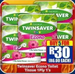 Three Star Cash and Carry Twinsaver Econo Toilet Tissue offer