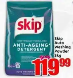 Three Star Cash and Carry Skip Auto Washing Powder offer