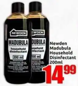 Three Star Cash and Carry Newden Madubula Household Disinfectant offer