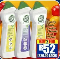 Three Star Cash and Carry Handy Andy Cream Cleaner Assorted offer