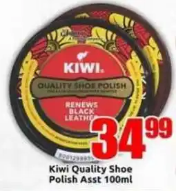 Three Star Cash and Carry Kiwi Quality Shoe Polish offer