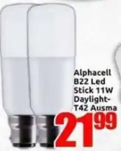 Three Star Cash and Carry Alphacell Led Stick offer