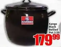 Three Star Cash and Carry Kango Black Bellied Pot offer