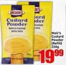 Three Star Cash and Carry Moir's Custard Powder offer