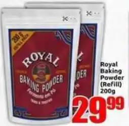 Three Star Cash and Carry Royal Baking Powder offer