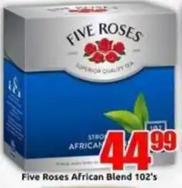 Three Star Cash and Carry Five Roses African Blend offer
