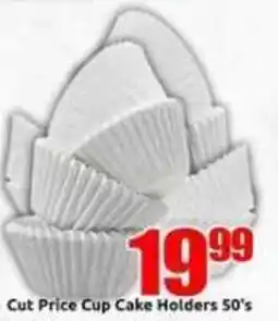 Three Star Cash and Carry Cut Price Cup Cake Holders offer