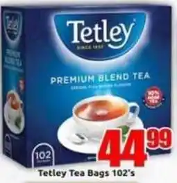 Three Star Cash and Carry Tetley Premium Blend Tea offer