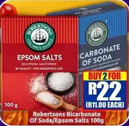 Three Star Cash and Carry Robertsons Bicarbonate Of Soda/Epsom Salts offer