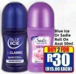 Three Star Cash and Carry Blue Ice Or Sadie Roll On offer
