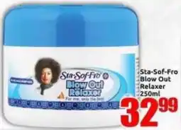 Three Star Cash and Carry Sta-Sof-Fro Blow Out Relaxer offer