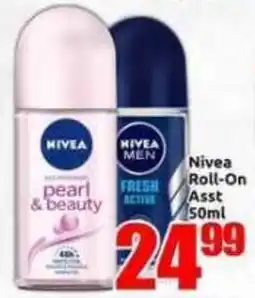Three Star Cash and Carry Nivea Roll-On Assorted offer