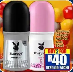 Three Star Cash and Carry Playboy/Playgirl Roll-On Assorted offer
