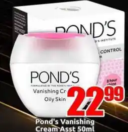 Three Star Cash and Carry Pond's Vanishing Cream offer