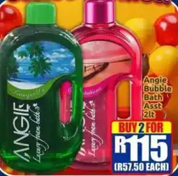 Three Star Cash and Carry Angie Bubble Bath Assorted offer