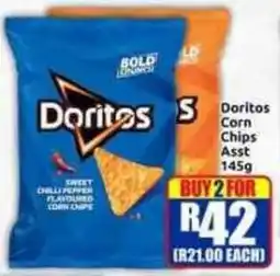 Three Star Cash and Carry Doritos Corn Chips Assorted offer