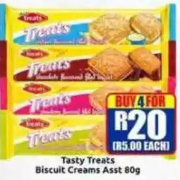 Three Star Cash and Carry Tasty Treats Biscuit Creams Assorted offer