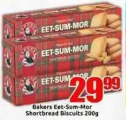 Three Star Cash and Carry Bakers Eet-Sum-Mor Shortbread Biscuits offer