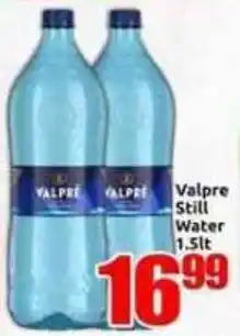 Three Star Cash and Carry Valpre Still Water offer
