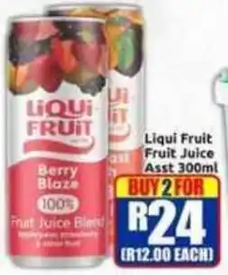 Three Star Cash and Carry Liqui Fruit Berry Blaze offer
