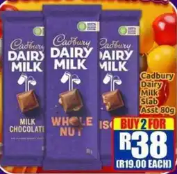 Three Star Cash and Carry Cadbury Dairy Milk Whole Nut offer