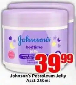 Three Star Cash and Carry Johnson's Petroleum Jelly offer