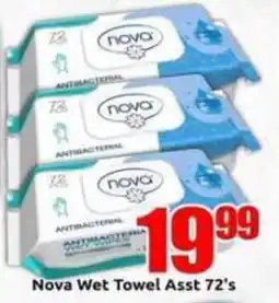 Three Star Cash and Carry Nova Wet Towel offer