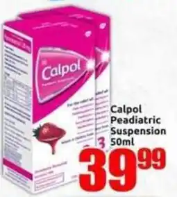 Three Star Cash and Carry Calpol Peadiatric Suspension offer
