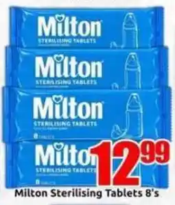 Three Star Cash and Carry Milton Sterilising Tablets offer