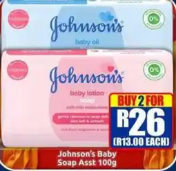 Three Star Cash and Carry Johnson's Baby Soap offer