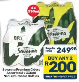 Pick n Pay Liquor Savanna Premium Ciders Assorted offer