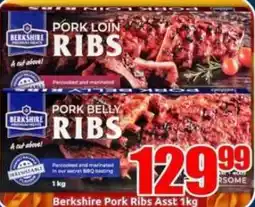 Three Star Cash and Carry Berkshire Pork Ribs Assorted offer