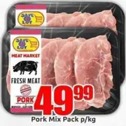 Three Star Cash and Carry Save Lot Meat Market Fresh Meat Pork Mix Pack offer