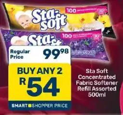 Pick n Pay Sta Soft Concentrated Fabric Softener Refill Assorted offer