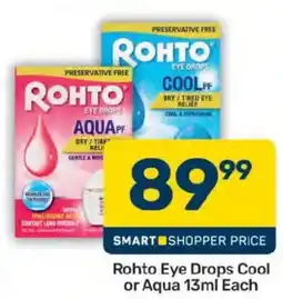 Pick n Pay Rohto Eye Drops Cool or Aqua offer