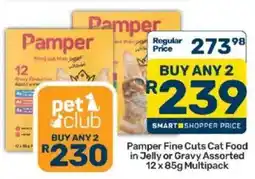Pick n Pay Pamper Fine Cuts Cat Food Assorted offer