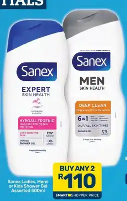 Pick n Pay Sanex Shower Gel Assorted offer