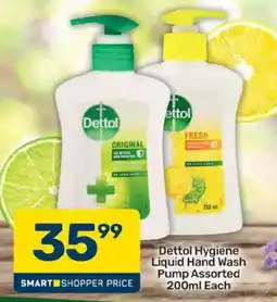 Pick n Pay Dettol Hygiene Liquid Hand Wash Pump Assorted offer