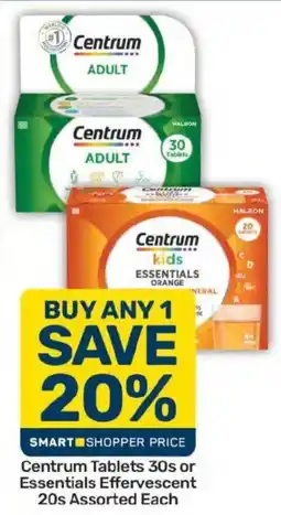 Pick n Pay Centrum Tablets Assorted offer