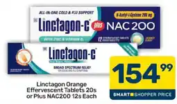 Pick n Pay Linctagon Orange Effervescent Tablets offer
