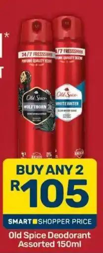 Pick n Pay Old Spice Deodorant Assorted offer