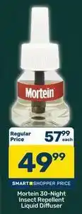 Pick n Pay Mortein - 30-night insect repellent liquid diffuser offer