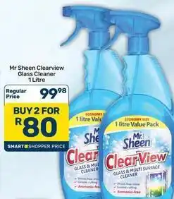 Pick n Pay Mr. sheen - clearview glass cleaner offer