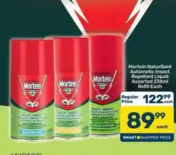 Pick n Pay Mortein - automatic insect repellent liquid offer