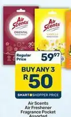 Pick n Pay Air freshener fragrance pocket offer