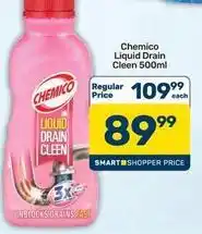 Pick n Pay Chemico - liquid drain cleen offer