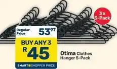 Pick n Pay Clothes hanger 5-pack offer