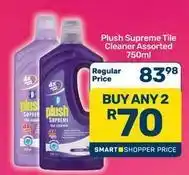 Pick n Pay Plush - supreme tile cleaner offer
